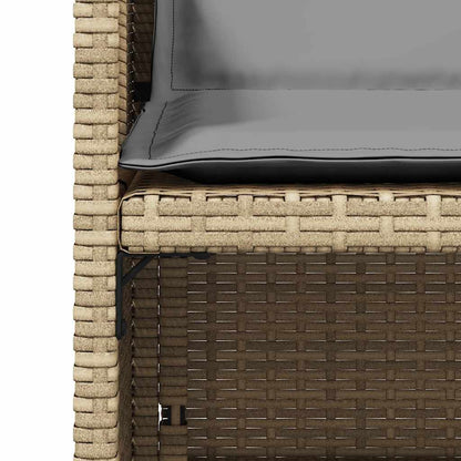 Garden Chair | Set of 4 | Mix Beige, Light Grey