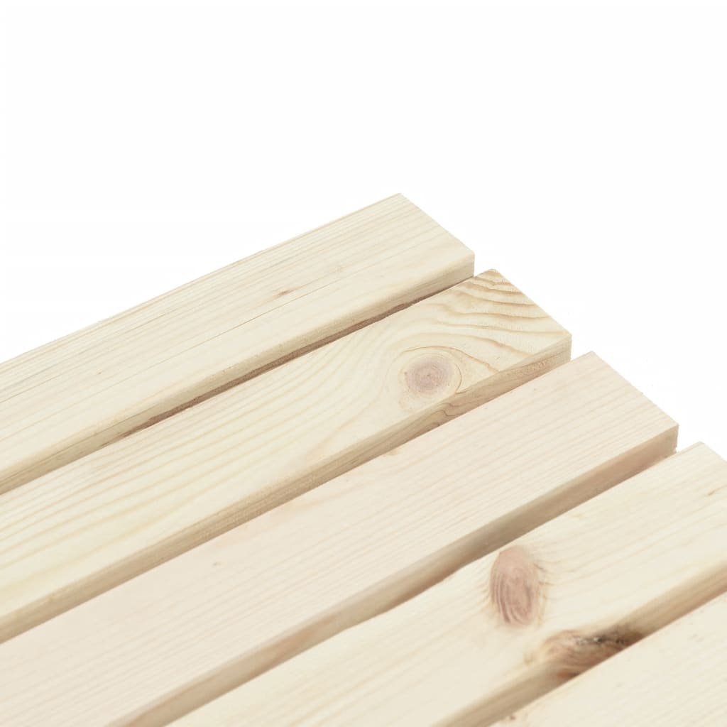 Garden Bench | Natural Wood | Solid Fir Wood | Standard |  Durable