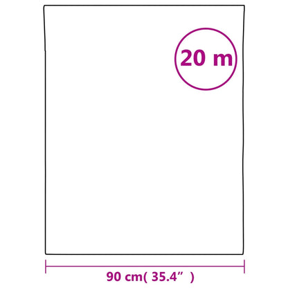 Window Film | White | PVC | 90x2000 cm | Window Film | Rectangular