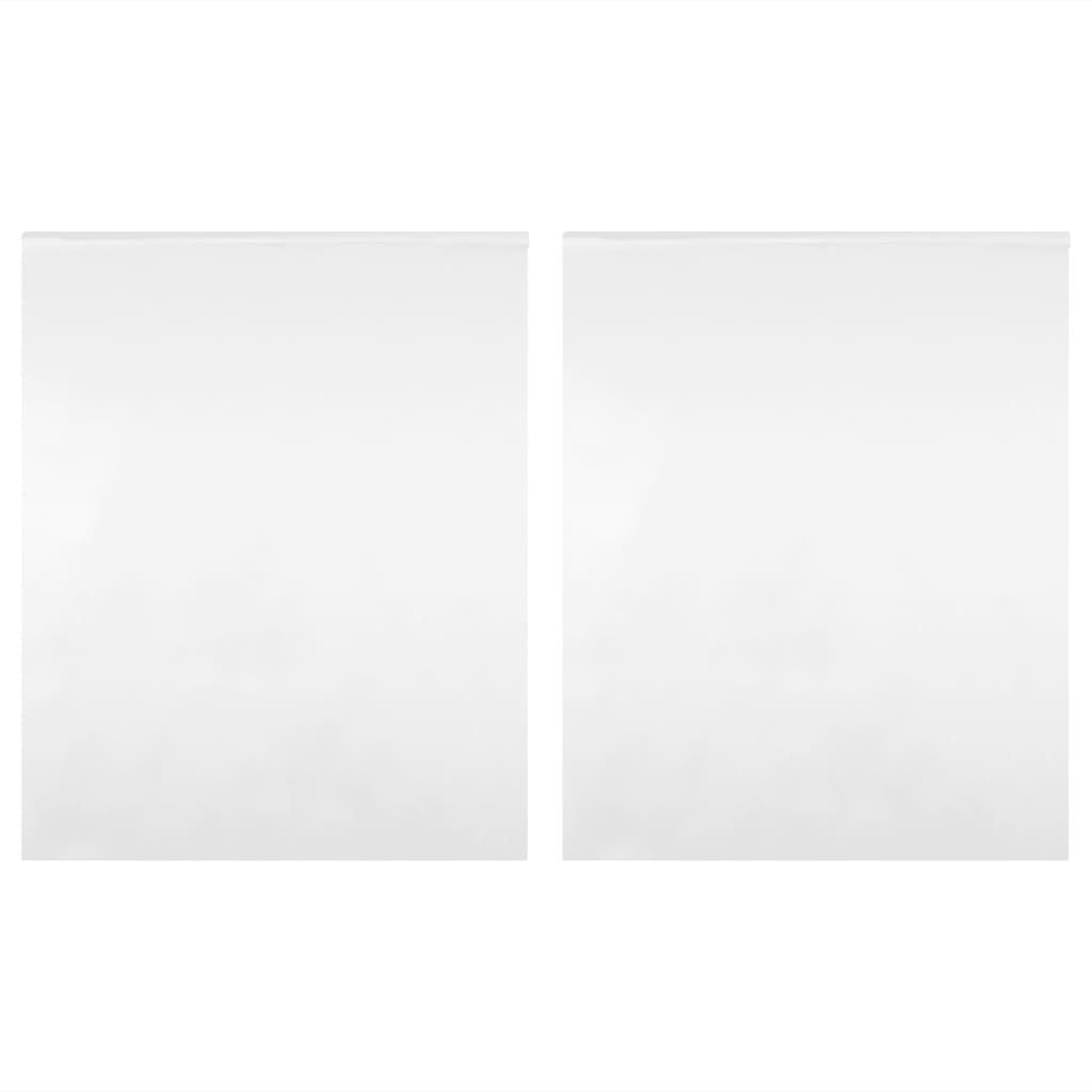 Mirror Films 2 pcs Self-Adhesive 60x150 cm PET