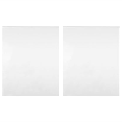 Mirror Films 2 pcs Self-Adhesive 60x150 cm PET