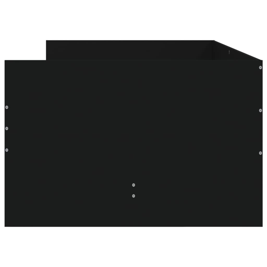Bed Frame | Black | Engineered wood | Single | Bed | Rectangular | Modern
