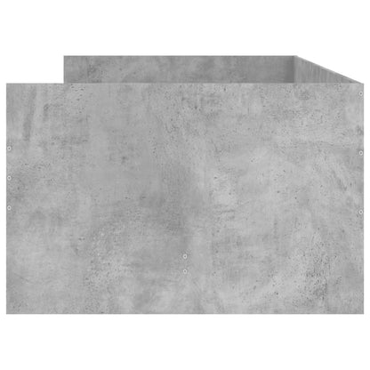 Bed Frame | Concrete Grey | Engineered wood, Plywood | Single