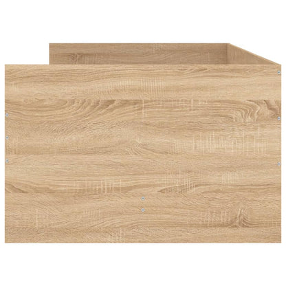 Bed Frame | Sonoma oak | Engineered wood | Single | Bed Frame