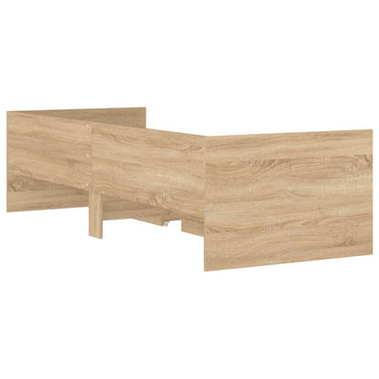 Bed Frame | Sonoma oak | Engineered wood | Single | Bed Frame