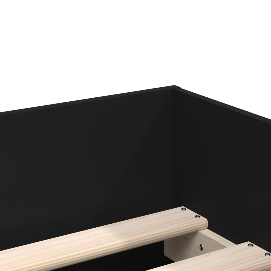 Bed Frame | Black | Engineered wood, Plywood | Single | Bed Frame