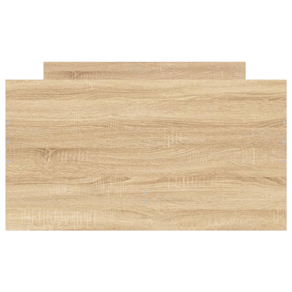 Bed Frame | Sonoma oak | Engineered wood | Single | Bed Frame