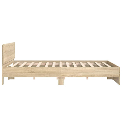Bed Frame | Sonoma Oak | Engineered wood | Super King | Durable