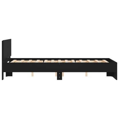 Bed Frame | Black | Engineered wood | Double | Tough | Bed Frame