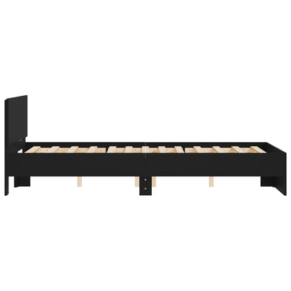 Bed Frame | Black | Engineered wood, Plywood | Small Double | Durable
