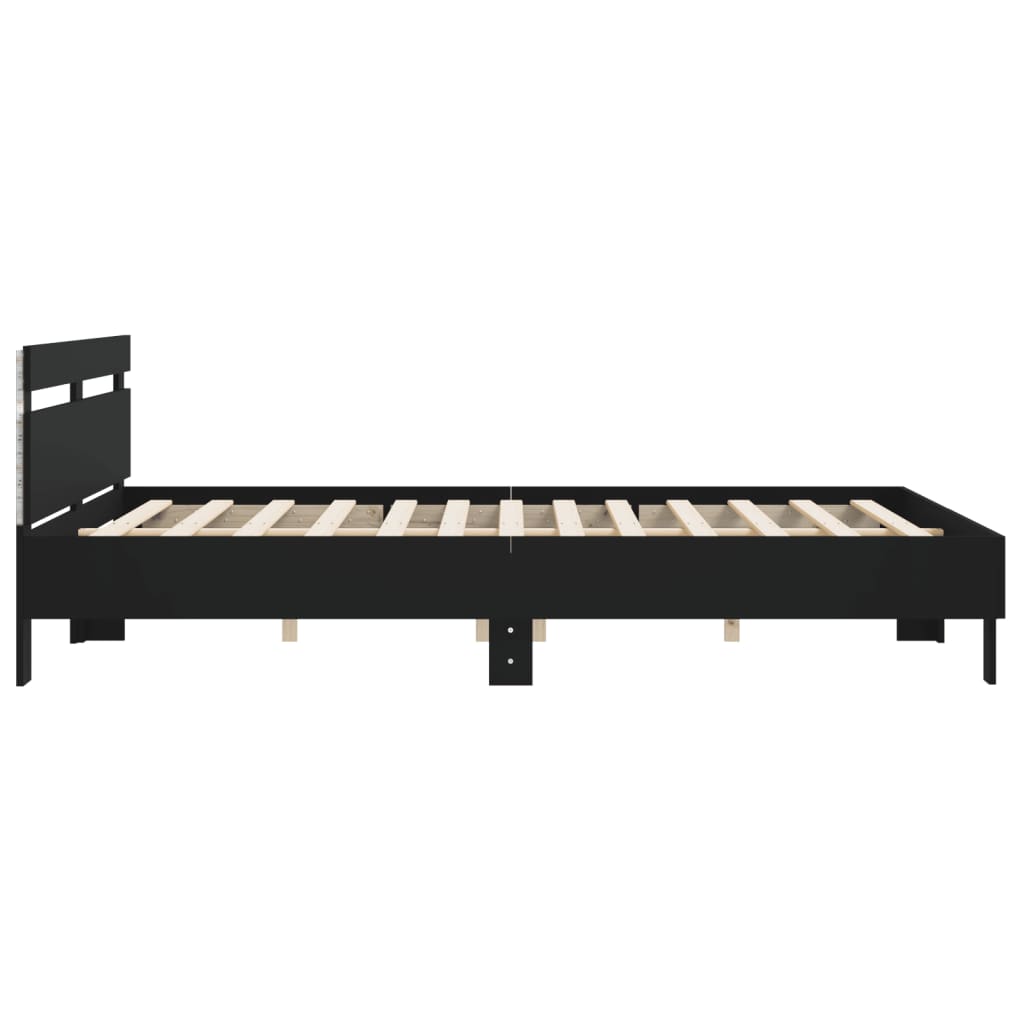 Bed Frame | Black | Engineered wood, Plywood | Super King | Bed Frame