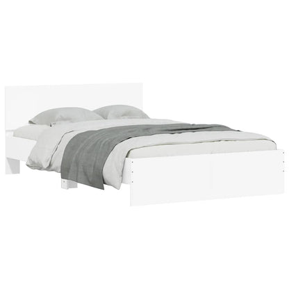 Bed Frame | White | Engineered wood, Plywood | Double | Bed Frame