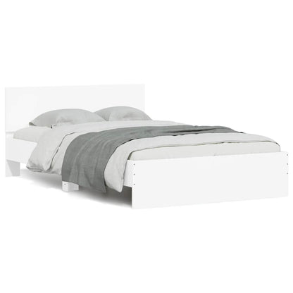 Bed Frame | White | Engineered wood, Plywood | Double | Bed Frame