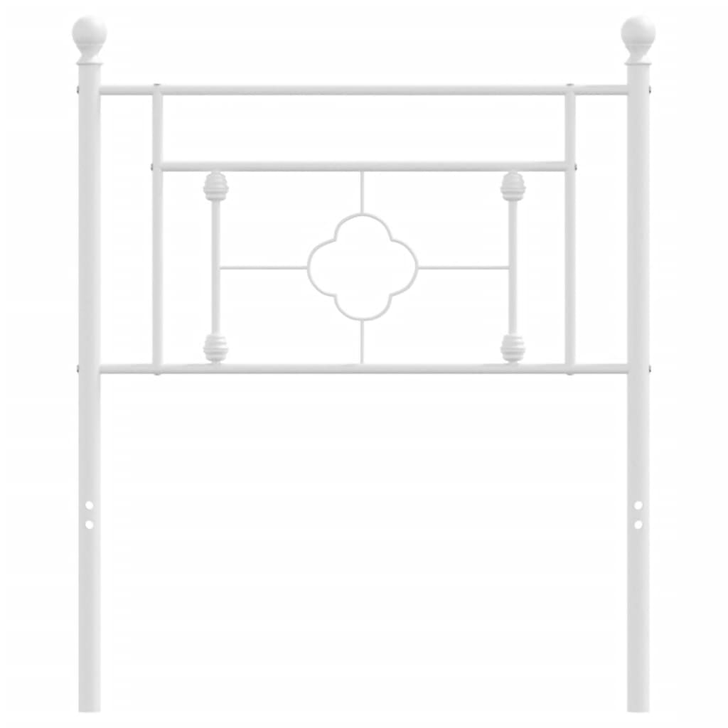 Metal Replace Headboard White 75 cm