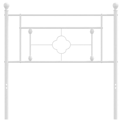 Metal Replace Headboard White 100 cm