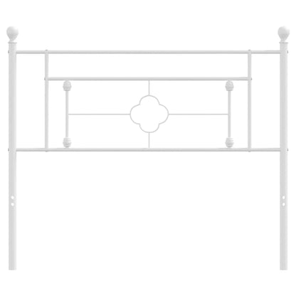 Metal Replace Headboard White 107 cm