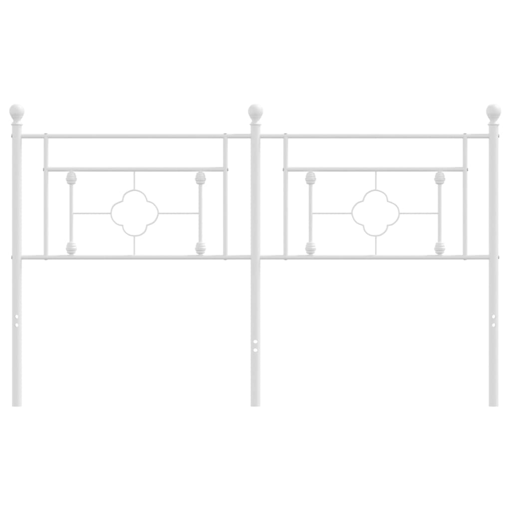 Metal Replace Headboard White 160 cm
