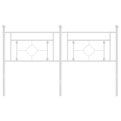 Metal Replace Headboard White 160 cm