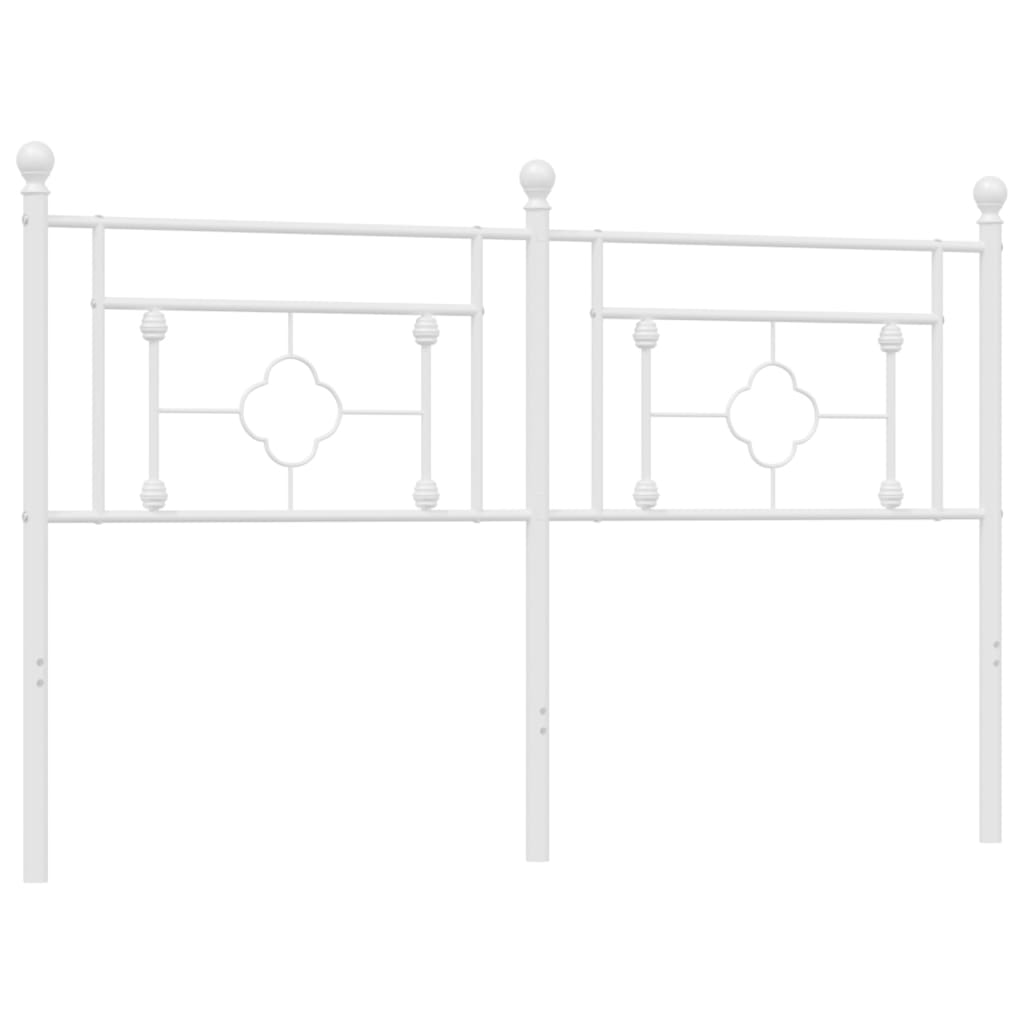 Metal Replace Headboard White 160 cm