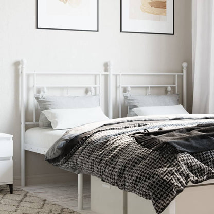 Metal Replace Headboard White 160 cm