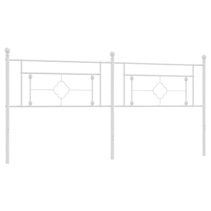 Metal Replace Headboard White 193 cm