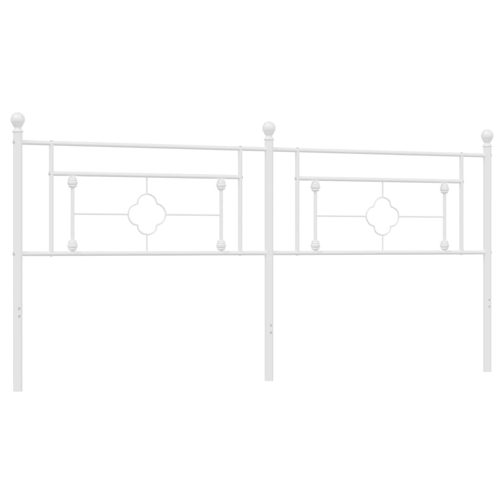 Metal Replace Headboard White 193 cm