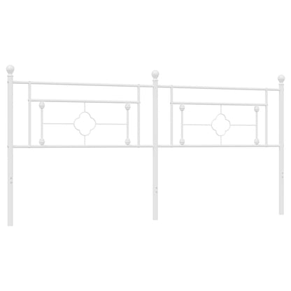 Metal Replace Headboard White 200 cm