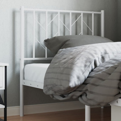 Metal Replace Headboard White 80 cm