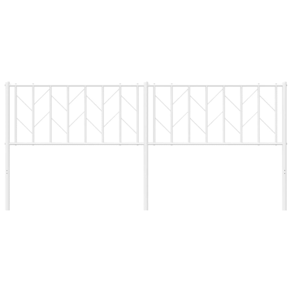 Metal Replace Headboard White 193 cm