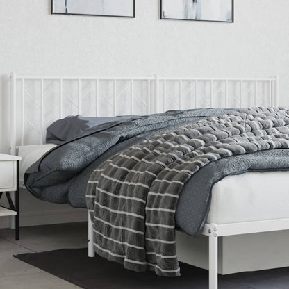 Metal Replace Headboard White 193 cm