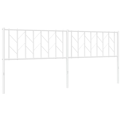 Metal Replace Headboard White 200 cm