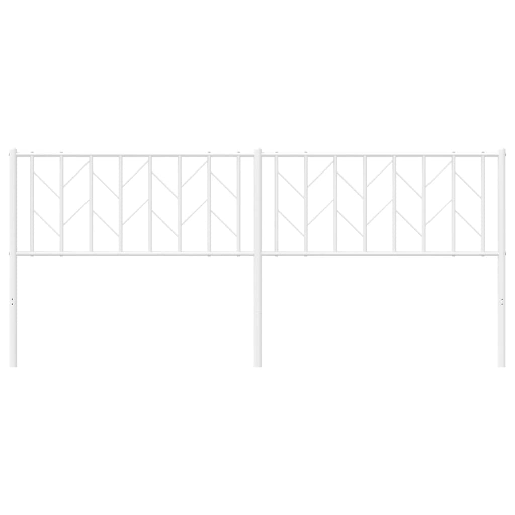 Metal Replace Headboard White 200 cm