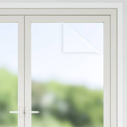 Window Films 3 pcs Static Frosted Grey PVC