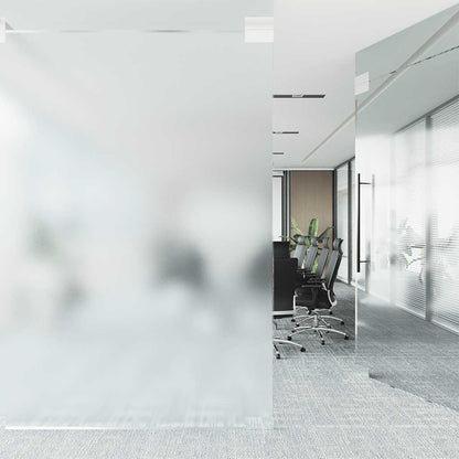 Window Films 3 pcs Static Frosted Grey PVC