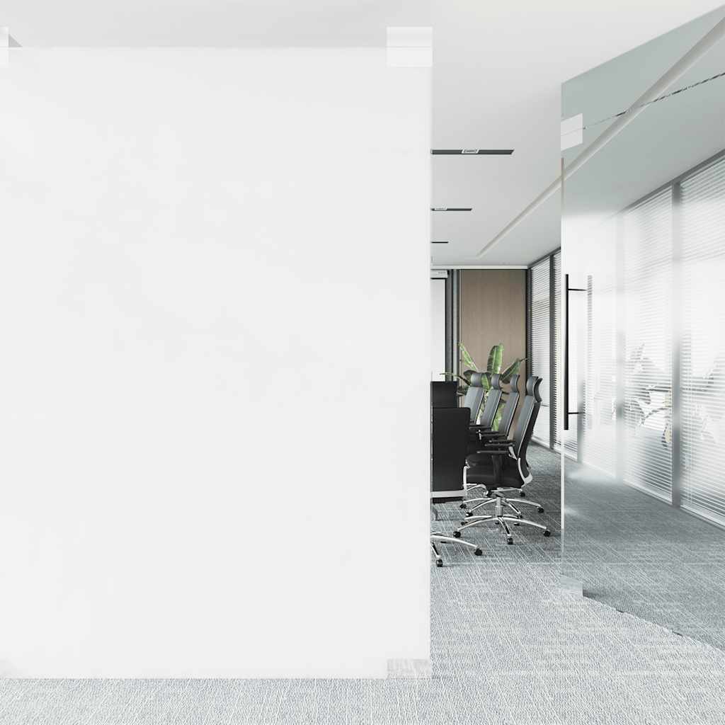 Window Films 3 pcs Static Frosted White PVC