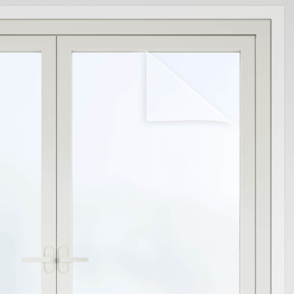 Window Films 3 pcs Static Frosted White PVC