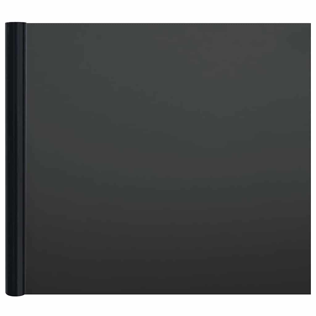 Window Films 3 pcs Static Frosted Black PVC