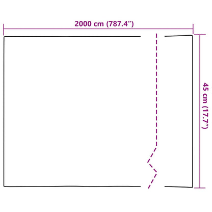 Window Films 4 pcs Frosted Bamboo Pattern PVC