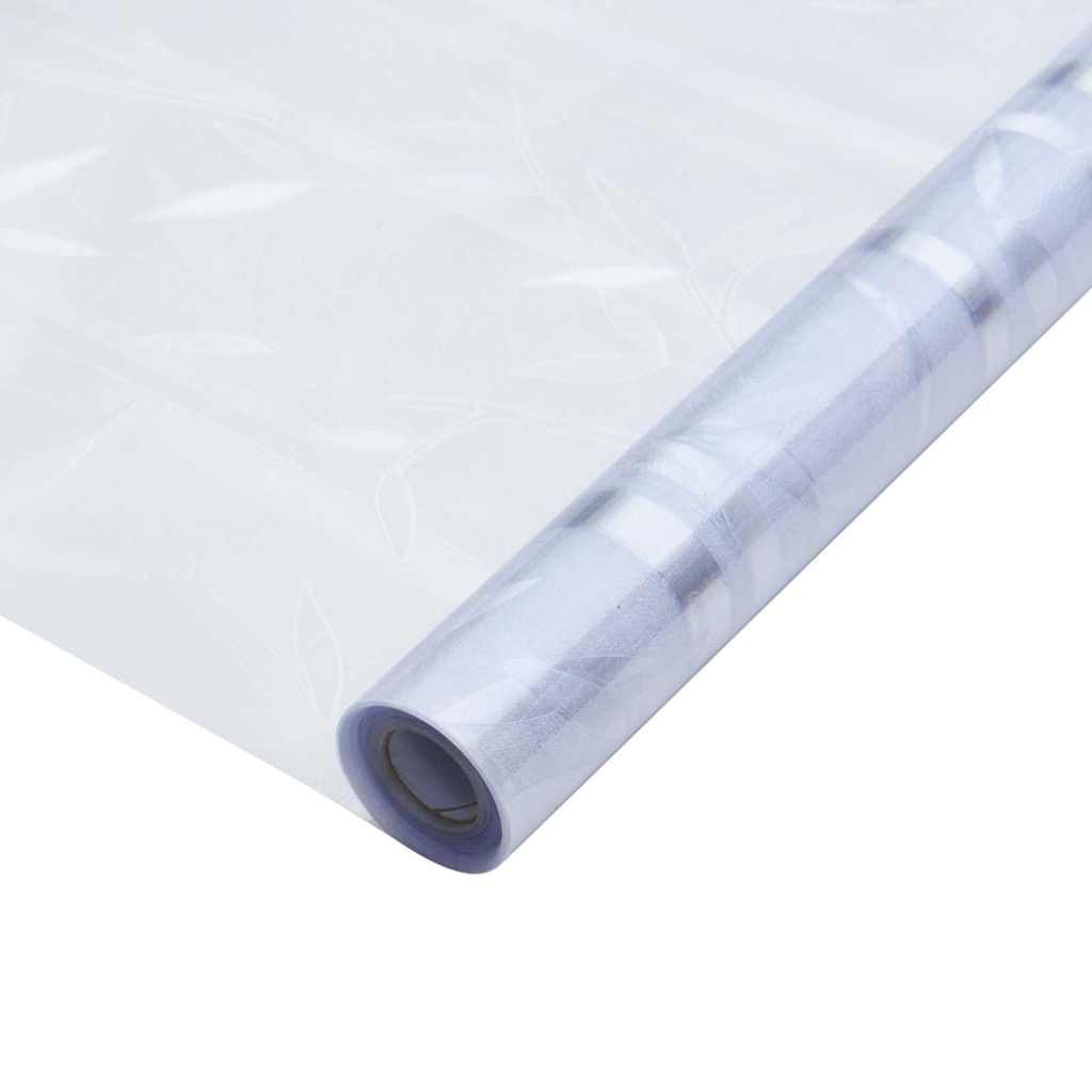 Window Films 4 pcs Frosted Bamboo Pattern PVC