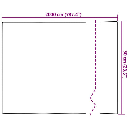 Window Films 4 pcs Frosted Bamboo Pattern PVC