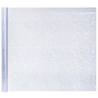 Window Films 3 pcs Frosted 3D Rainbow Pattern PVC
