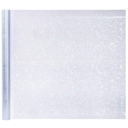 Window Films 3 pcs Frosted 3D Rainbow Pattern PVC