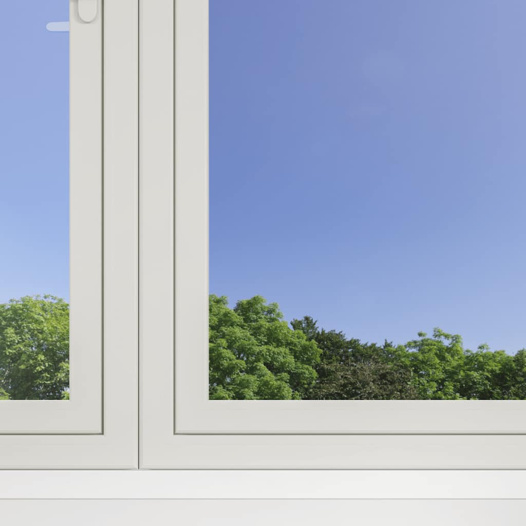 Solar Films 3 pcs Static Reflective Effect Silver PVC