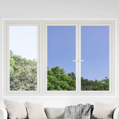 Solar Films 3 pcs Static Reflective Effect Silver PVC