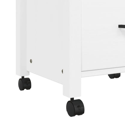 Kitchen Trolley MONZA 48x40x88.5 cm Solid Wood Pine