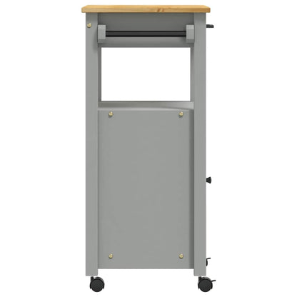 Kitchen Trolley MONZA 48x40x88.5 cm Solid Wood Pine