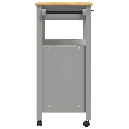 Kitchen Trolley MONZA 84x40x88.5 cm Solid Wood Pine
