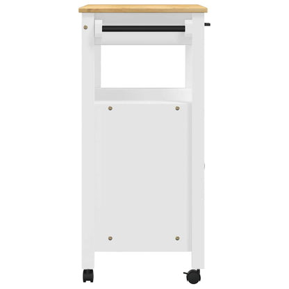 Kitchen Trolley "MONZA" 84x40x88,5 cm Solid Wood Pine