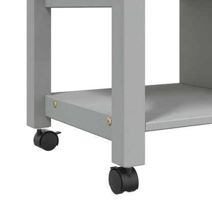 Kitchen Trolley MONZA 84x40x88.5 cm Solid Wood Pine