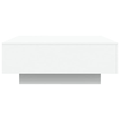 Coffee Table White 80x80x31 cm Engineered Wood